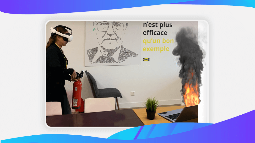 IKEA forme ses collaborateurs avec les simulateurs FIRE VR + FIRE AR
