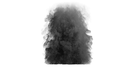 Fumée gris moyen