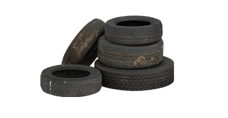 Pile de pneus