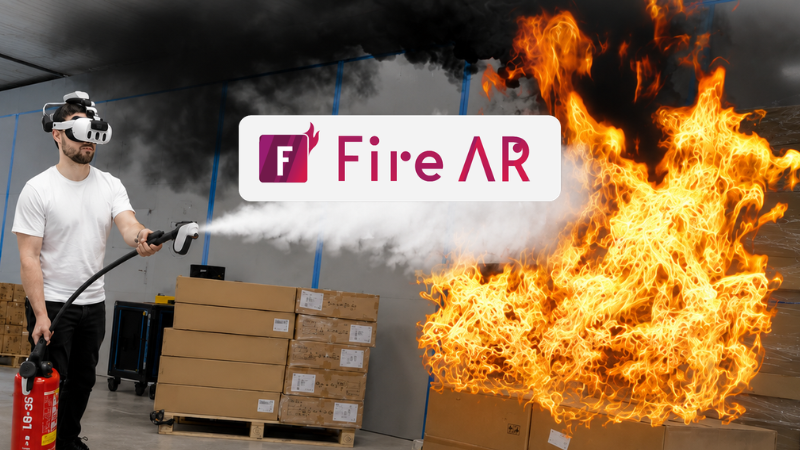 Simulateur incendie en AR