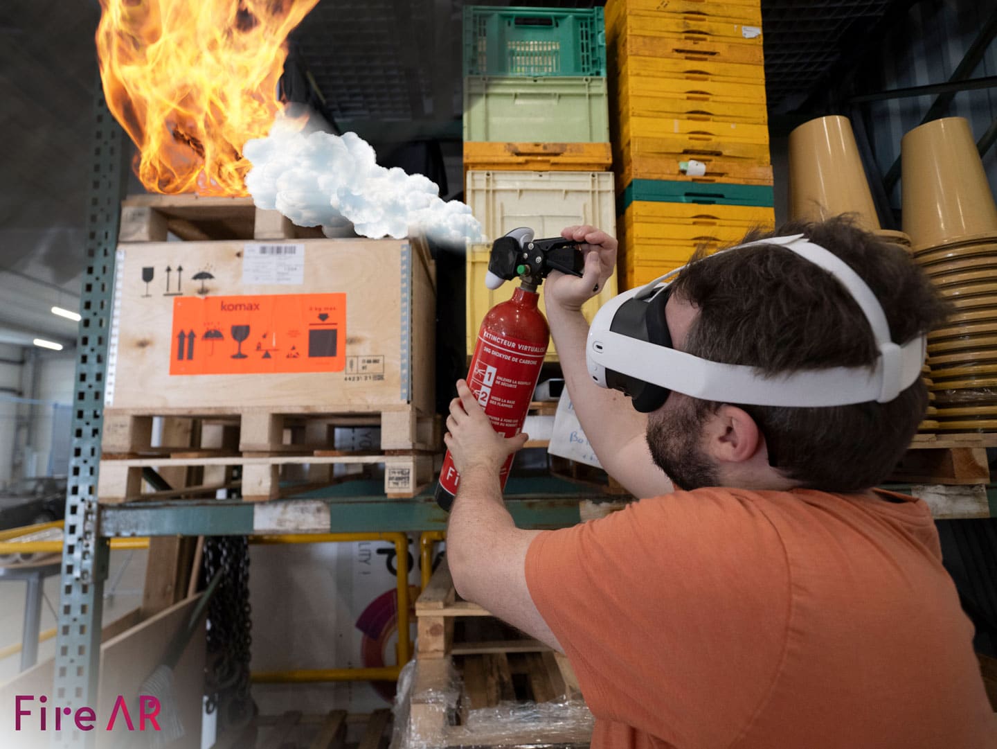 FIRE AR - scénario incendie 3