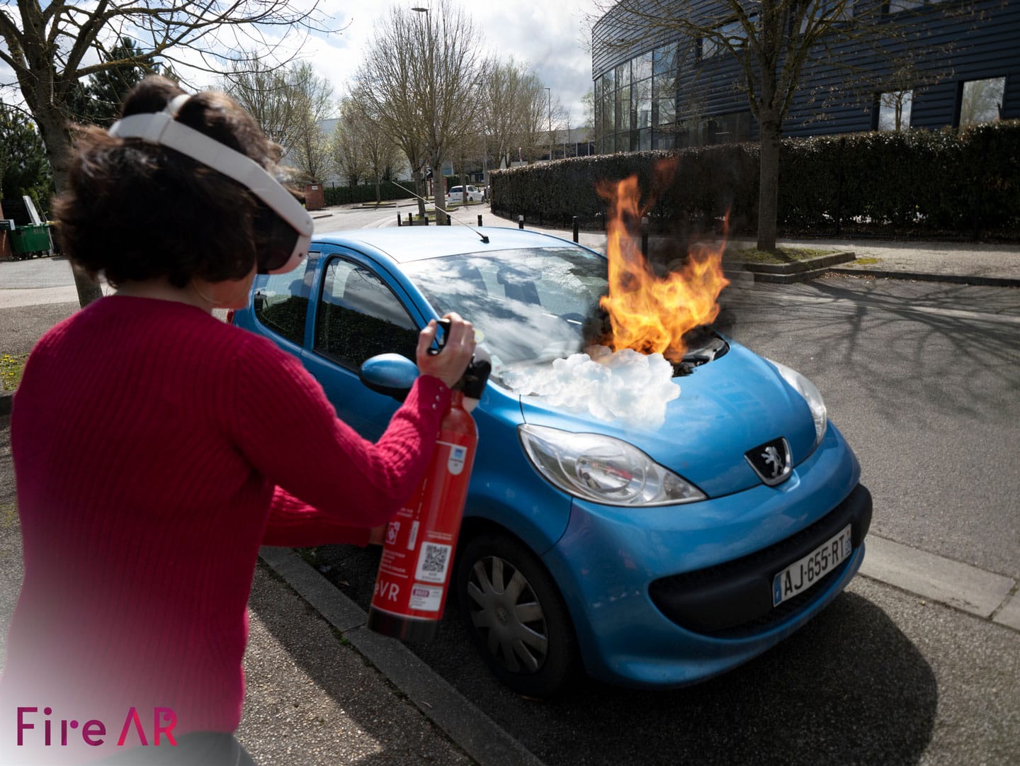 FIRE AR - scénario incendie 2