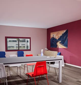 Couloir et issues de secours