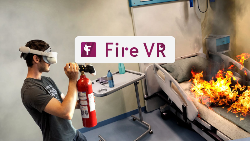 FIRE VR simulateur incendie réalité virtuelle